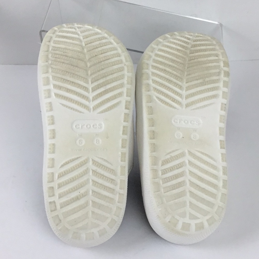 Crocs Fur Lined Sandals (Classic Cozzzy Sandal), Size 8 - Picture 7 of 10